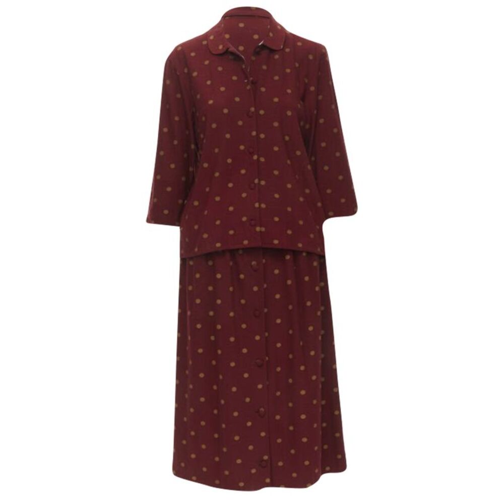 Comme Des Garcons Polka Babydoll Skirt Set